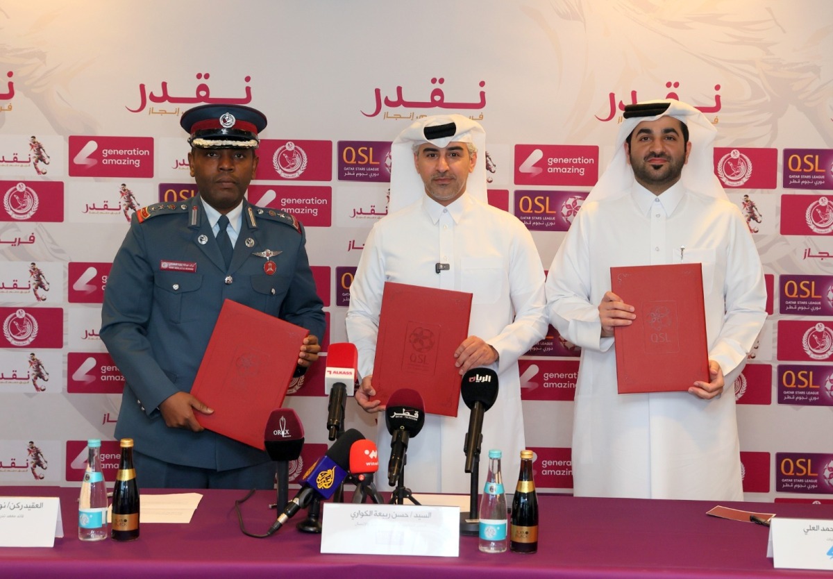 The Negdar (We Can) initiative is a collaboration between Qatar Stars League, Generation Amazing Foundation and the Internal Security Force (Lekhwiya) and is supported by the Ministry of Public Health.