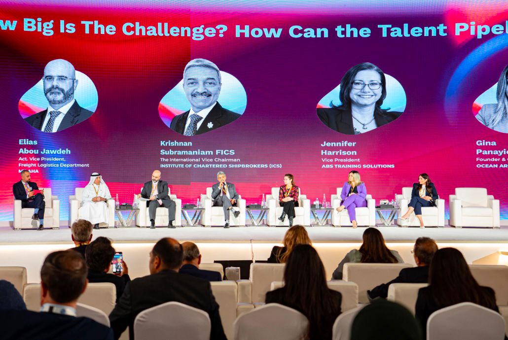 Panelists during the Seatrade Maritime Qatar Conference and Exhibition.