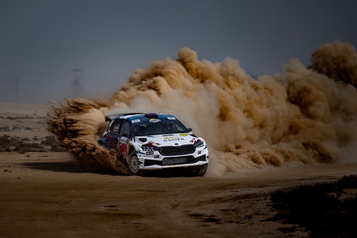 Nasser Saleh Al-Attiyah maintains a comfortable lead after seven stages of the Qatar International Rally.