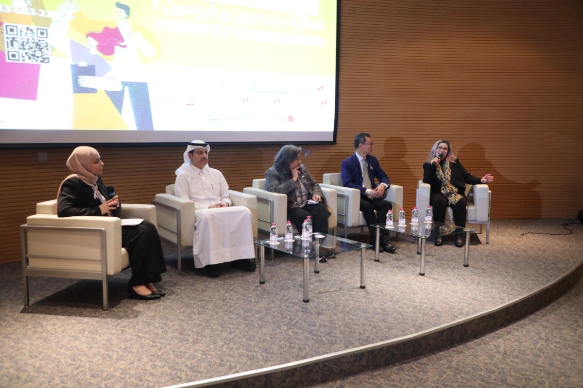 Experts during a panel discussion on World Cancer Day. 