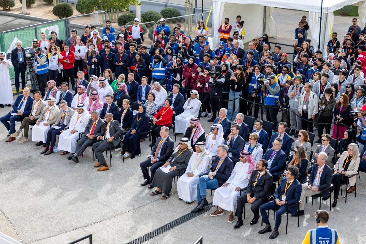 Officials and guests during the launch ceremony. 