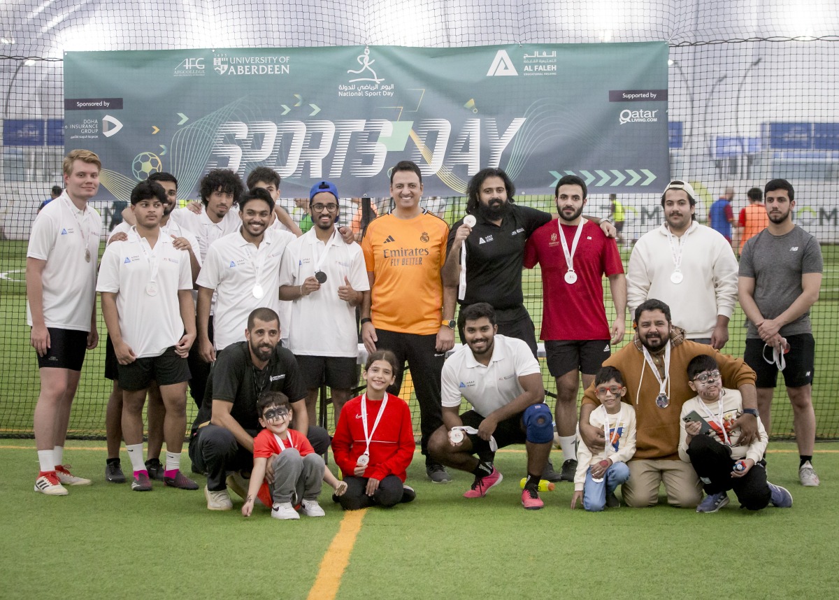 Participants during the National Sport Day activities.