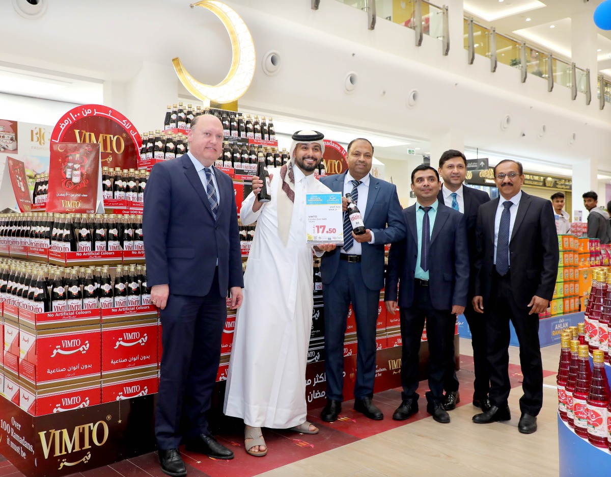 Officials during the launch of the  Ramadan Souq. 