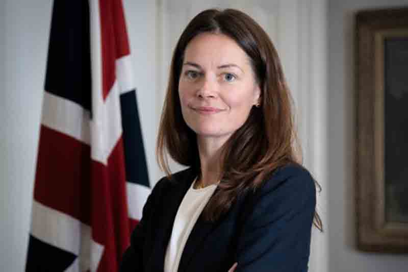 UK Minister for Investment Baroness Poppy Gustafsson 