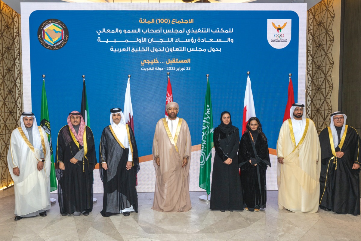 The Qatari delegation was led by QOC Secretary-General Jassim bin Rashid Al Buenain and also included Sports Sector Director Sheikh Khalifa bin Khalid Al Thani, Marketing and International Cooperation Sector Director Sheikha Asma bint Thani Al Thani and Sports Affairs Department Director Mohammed Issa Al Fadala.