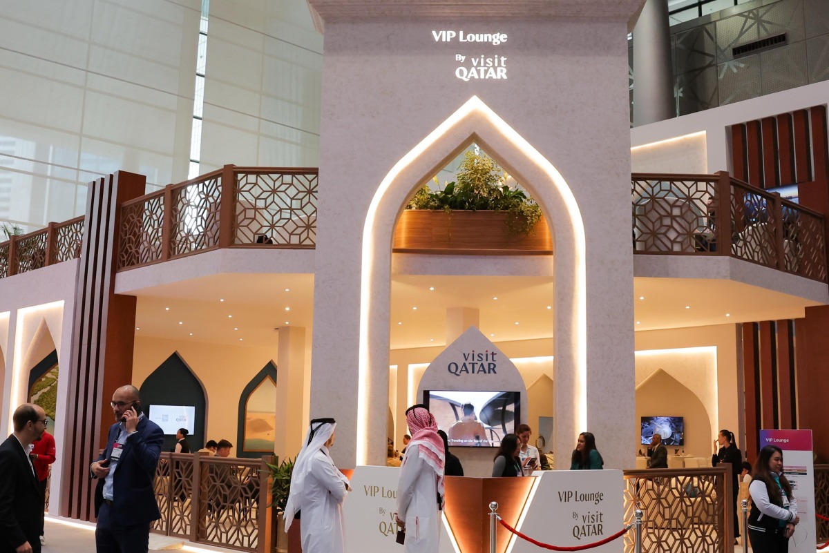 The Visit Qatar's VIP Lounge at Web Summit Qatar 2025.