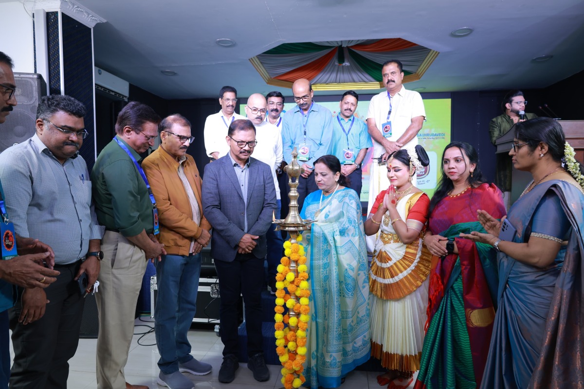 Officials and guests during the Annual Day celebration.