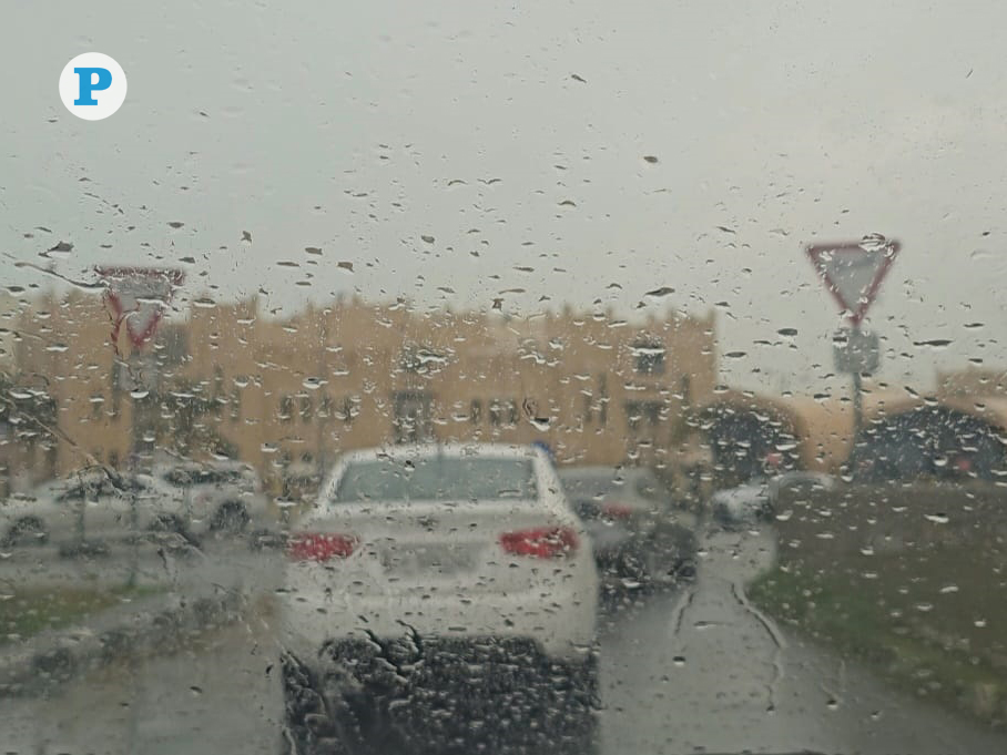 Early morning drizzle in Doha. Picture by Marivie Alabanza / The Peninsula 