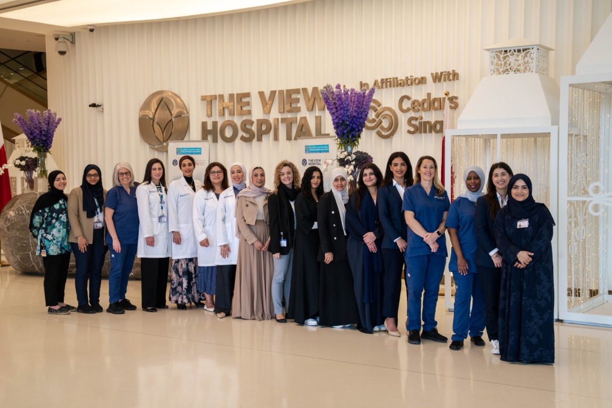 Participants during the celebrations at the hospital. 