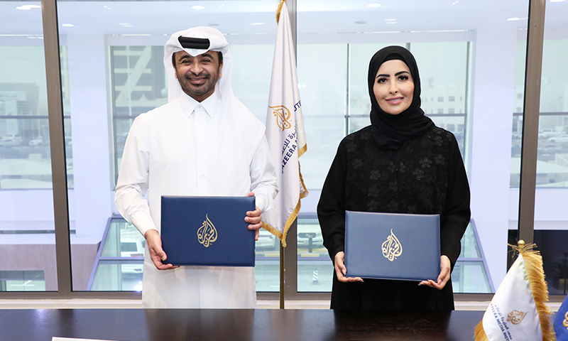 Officials during the agreement signing ceremony.