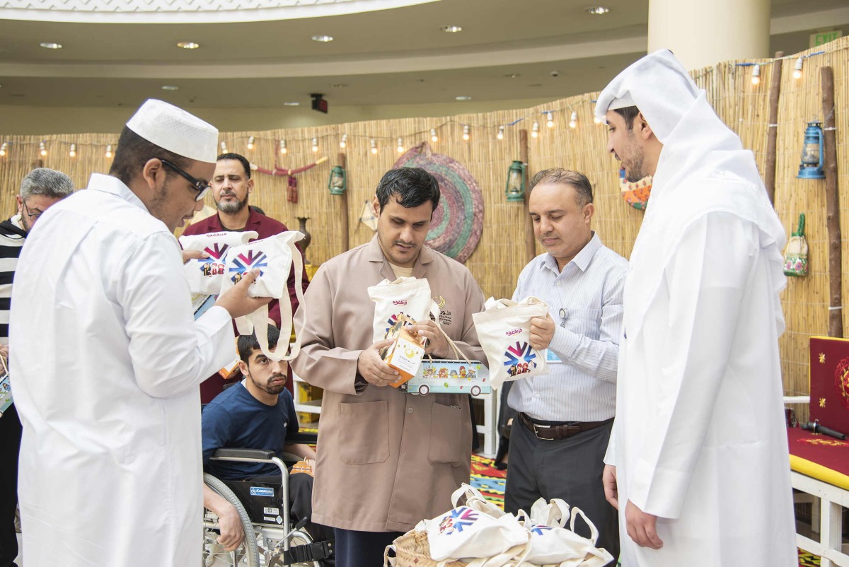 QNB officials during the Garangao celebrations.