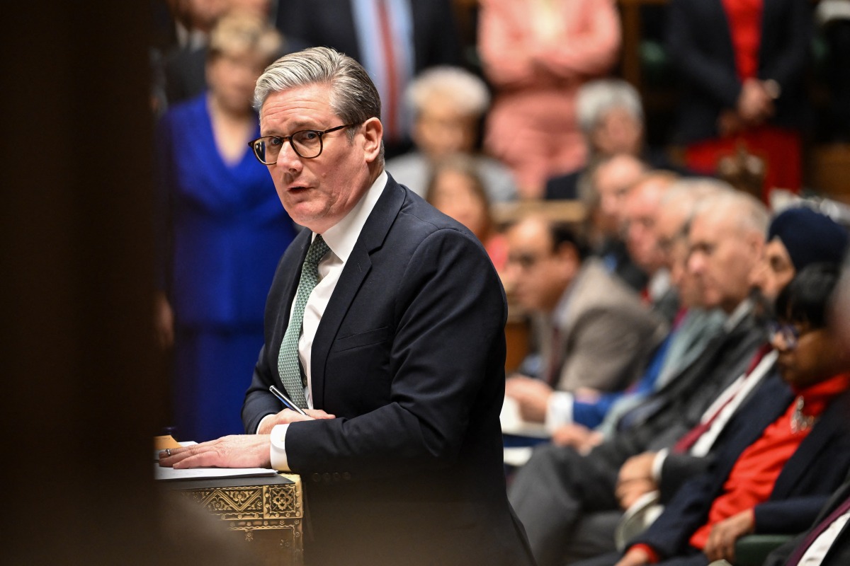 Photo used for representational purposes only. A handout photograph released by the UK Parliament shows Britain's Prime Minister Keir Starmer speaking during the weekly session of Prime Minister's Questions (PMQs) at the House of Commons, in London, on March 19, 2025. Photo by House of Commons / AFP.